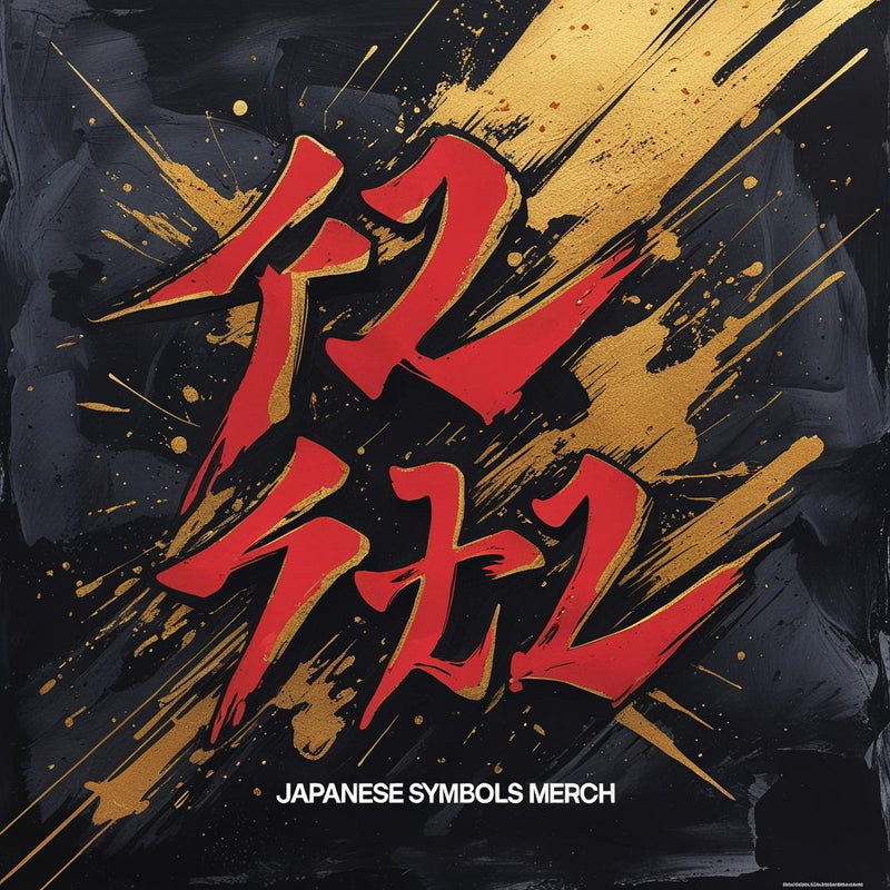 Japanese Symbols Merch