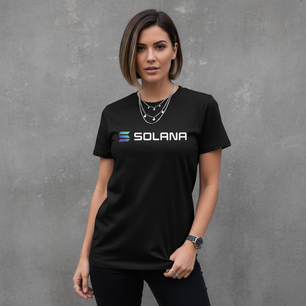 Solana (SOL) Token Unisex Heavyweight Cotton T-Shirt