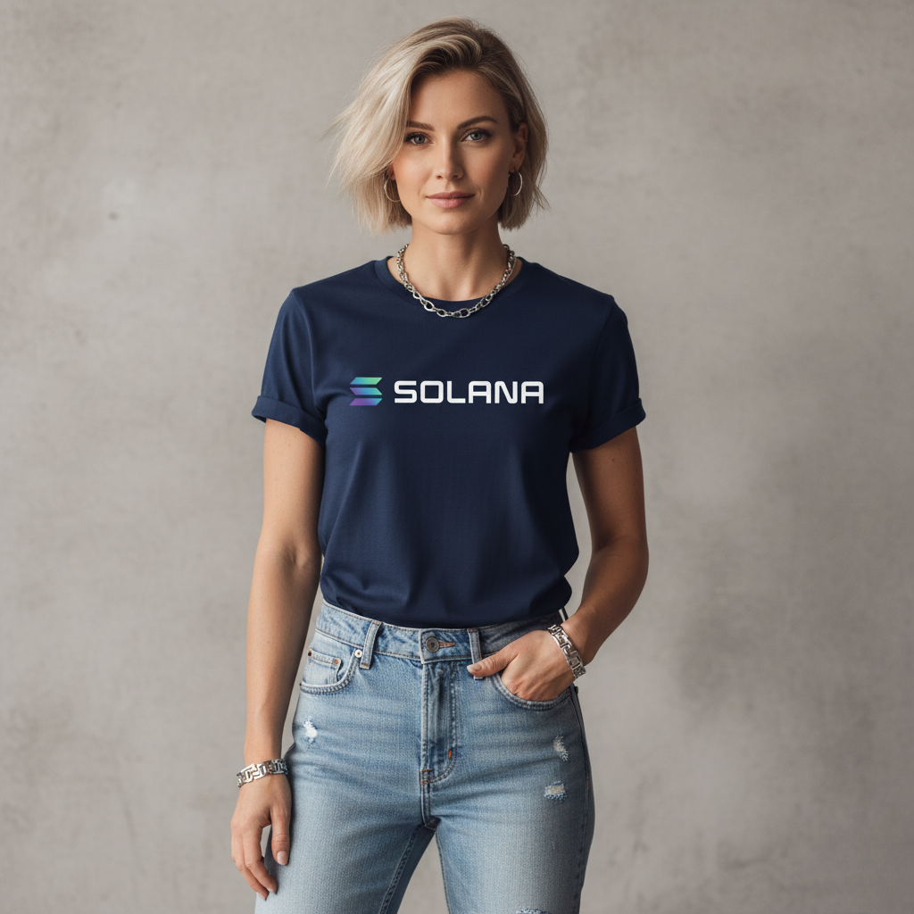 Solana (SOL) Token Unisex Heavyweight Cotton T-Shirt