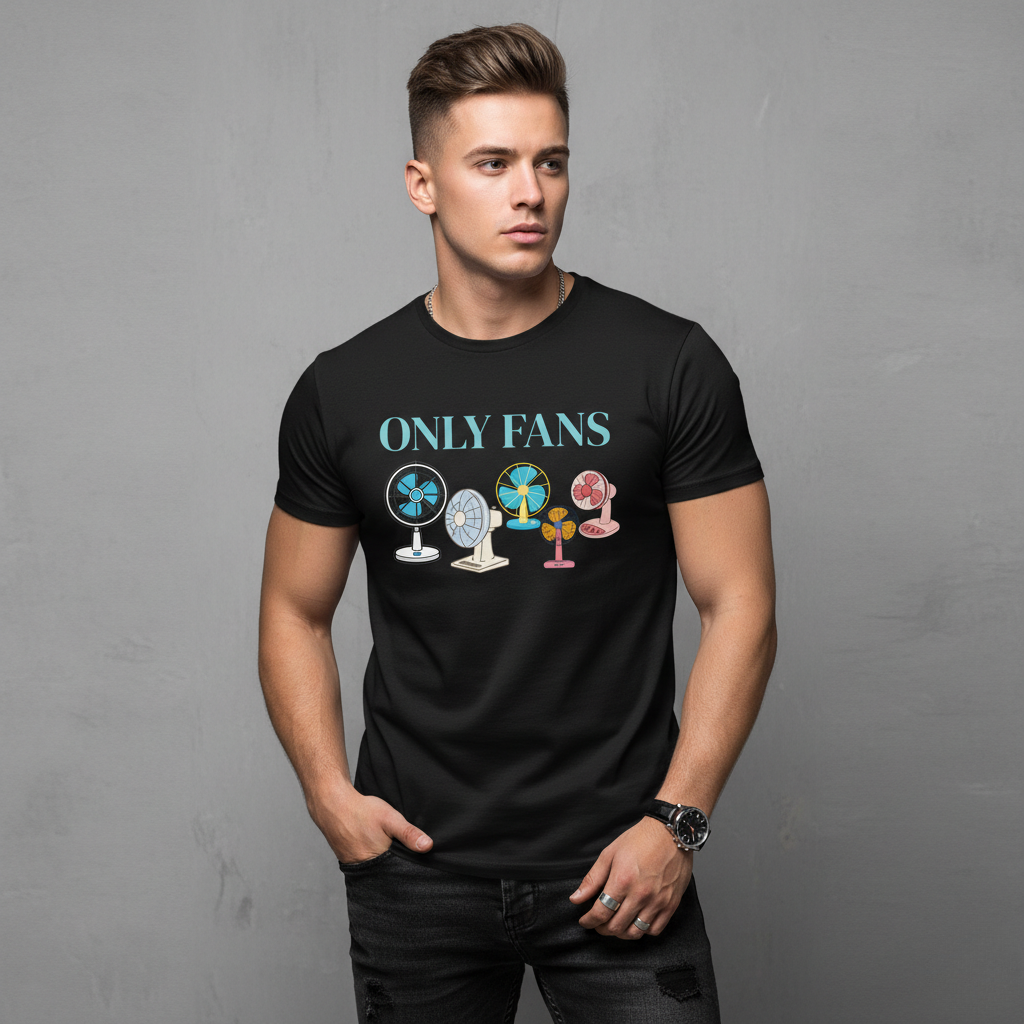 Funny 'Only Fans' Unisex Cotton T-Shirt