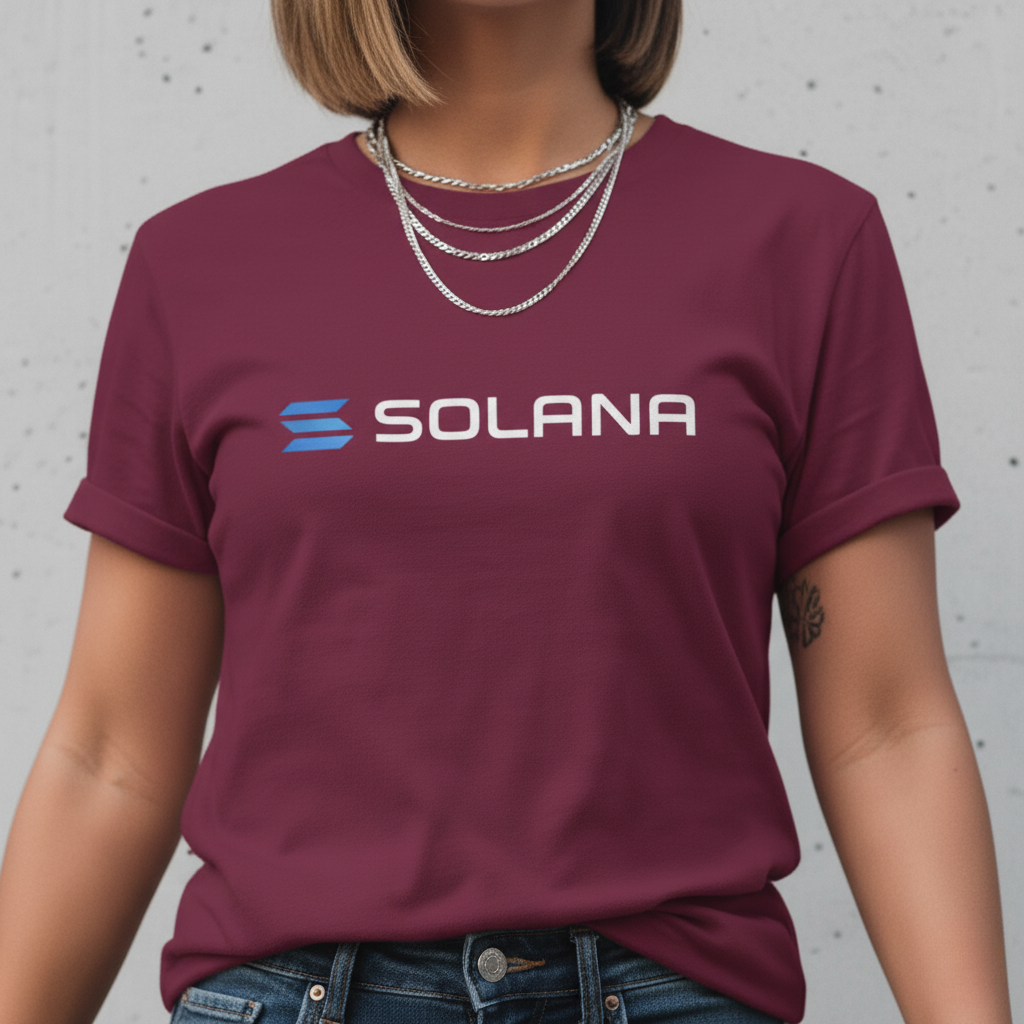 Solana (SOL) Token Unisex Heavyweight Cotton T-Shirt
