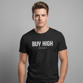 Funny Buy High Cry Low Trader Unisex Cotton T-Shirt