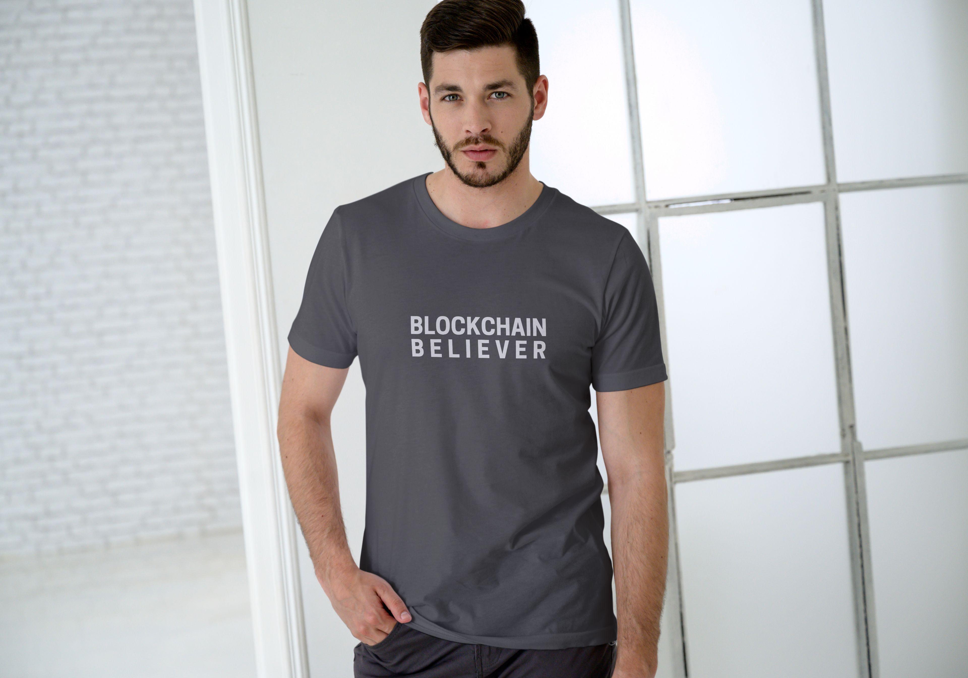 Blockchain Believer Unisex Cotton T-Shirt