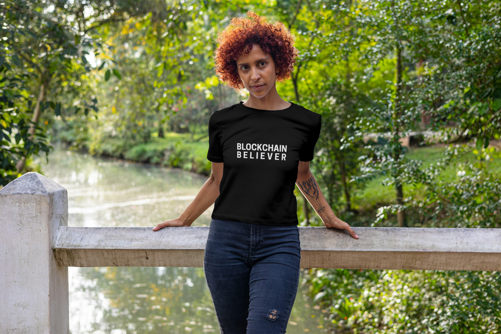 Blockchain Believer Unisex Cotton T-Shirt
