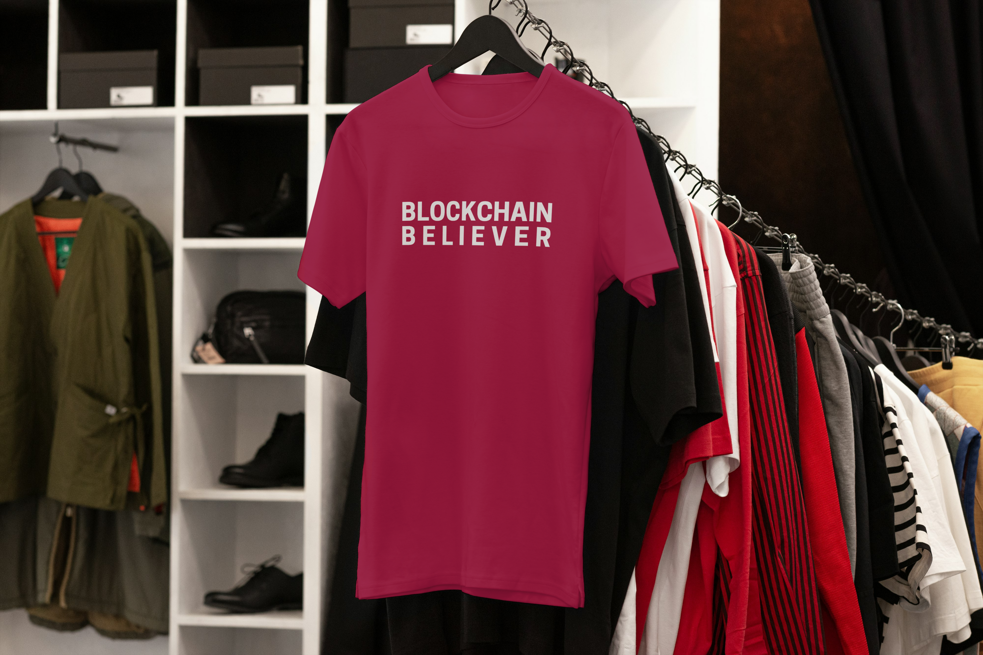 Blockchain Believer Unisex Cotton T-Shirt