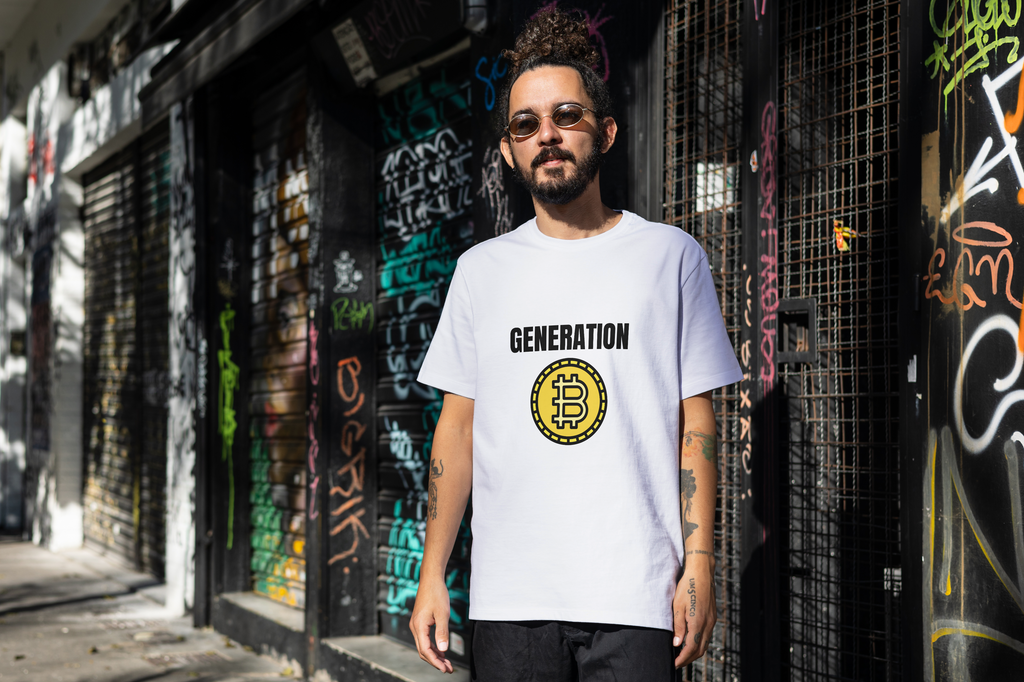 Generation Bitcoin Unisex Cotton T-Shirt