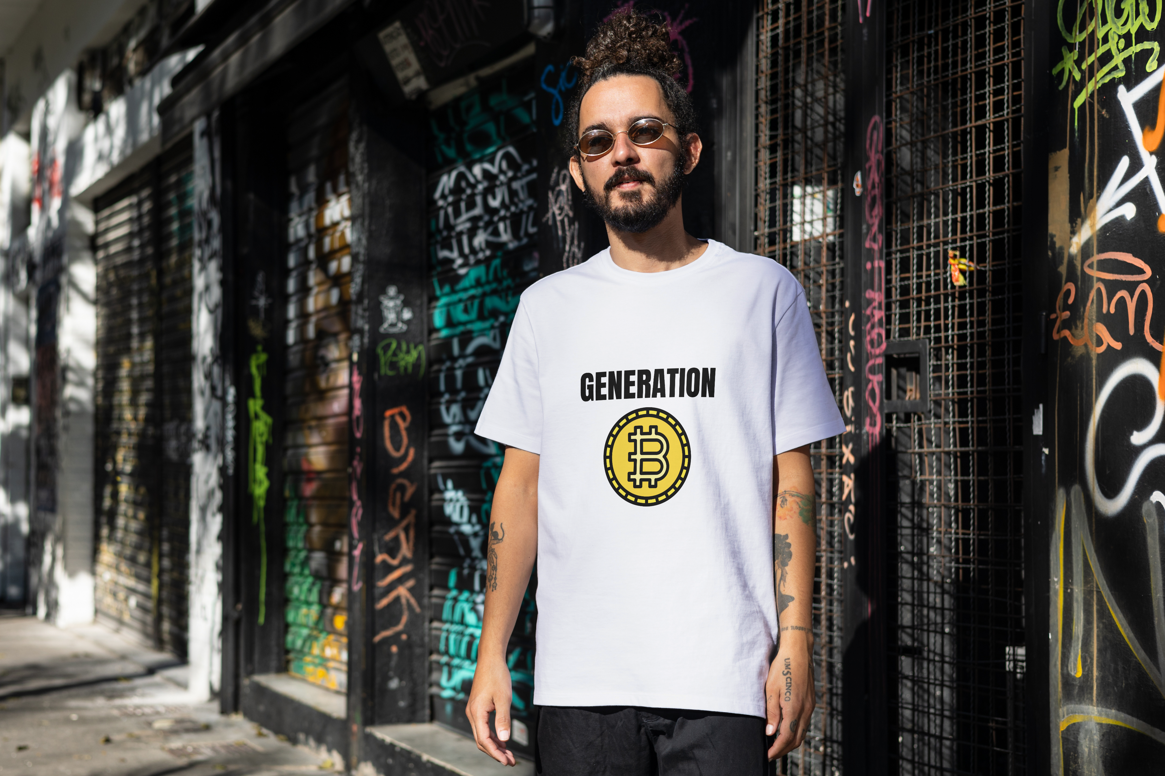 Generation Bitcoin Unisex Cotton T-Shirt