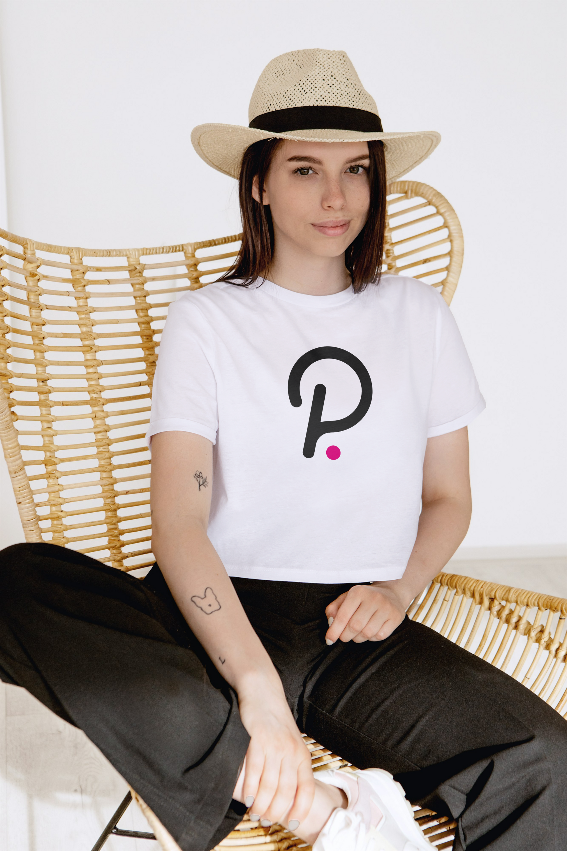 Polkadot DOT Crypto Token Cotton T-Shirt