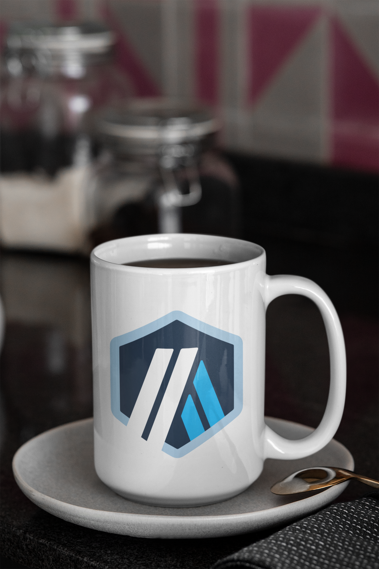 Arbitrum Crypto Token Ceramic 15oz Mug