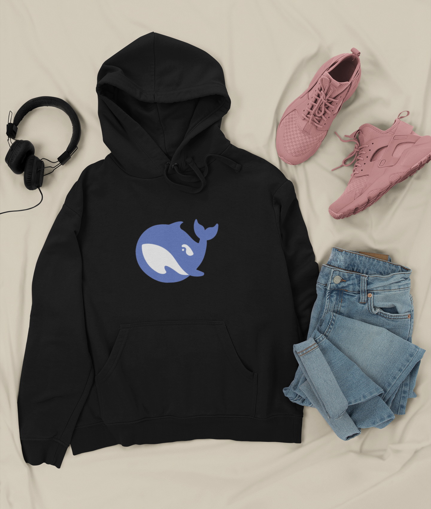 DeepSeek AI Technology Cotton Blend Hoodie