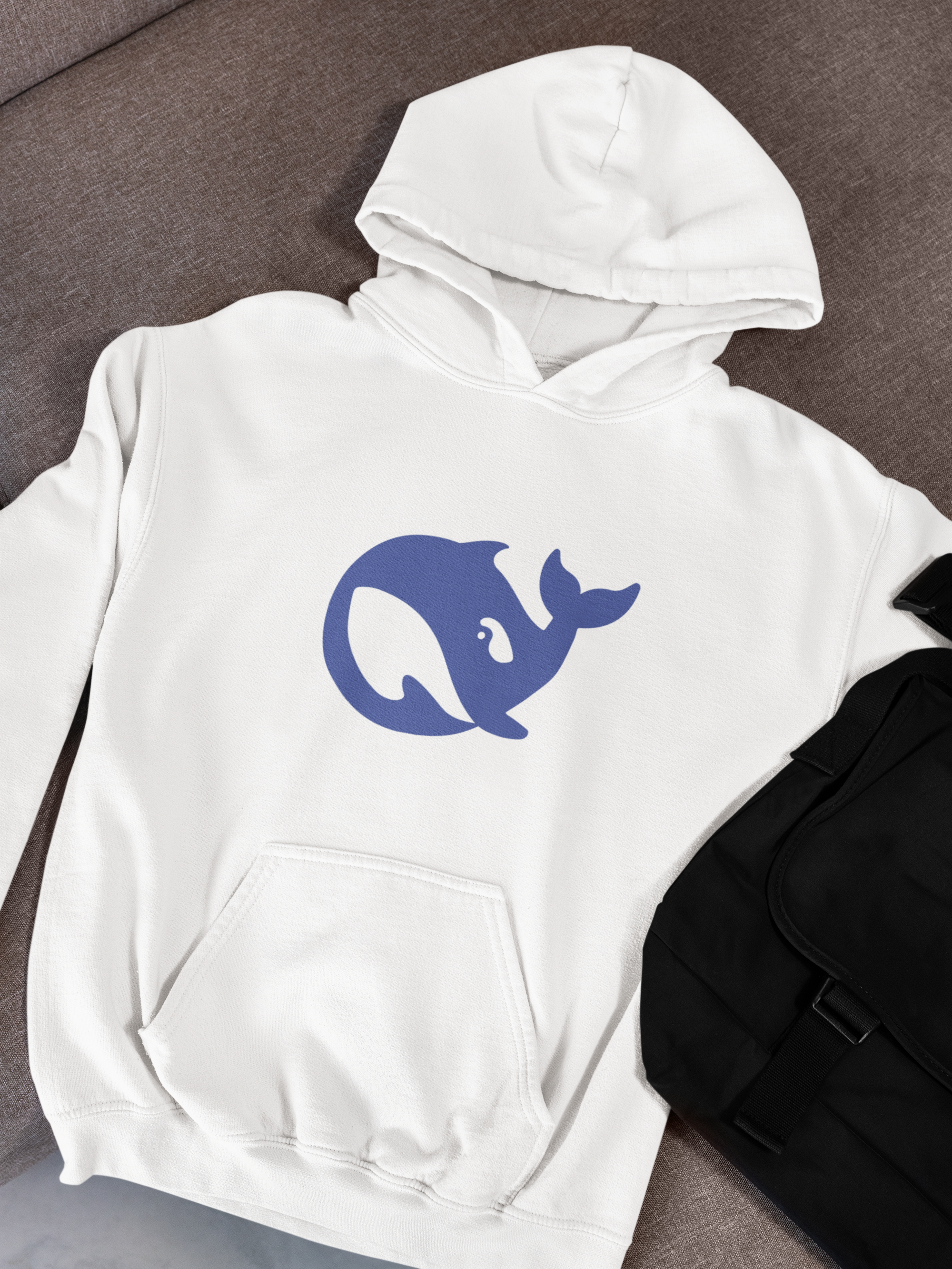 DeepSeek AI Technology Cotton Blend Hoodie