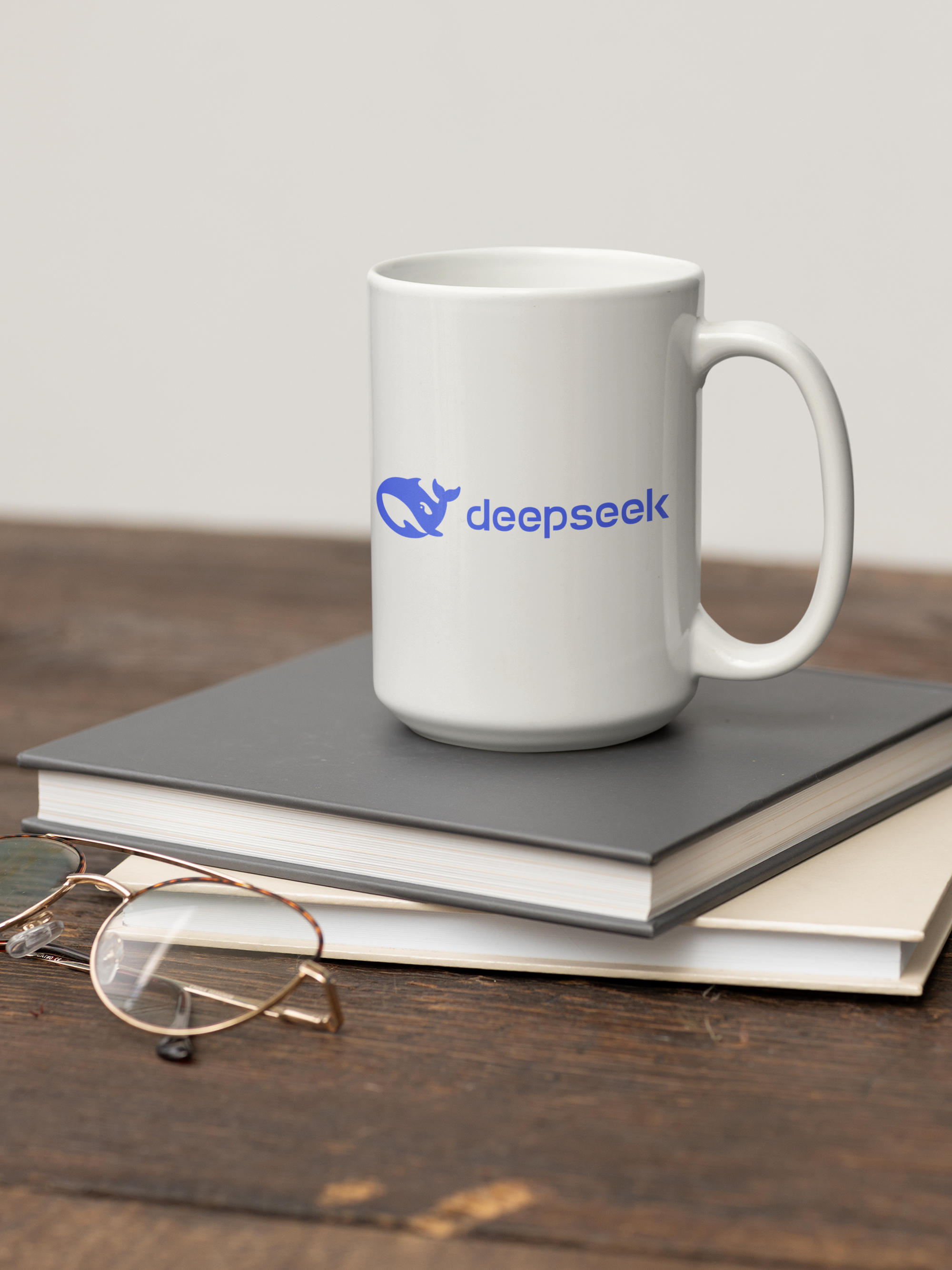 DeepSeek AI Technology Ceramic Coffee 15oz Mug