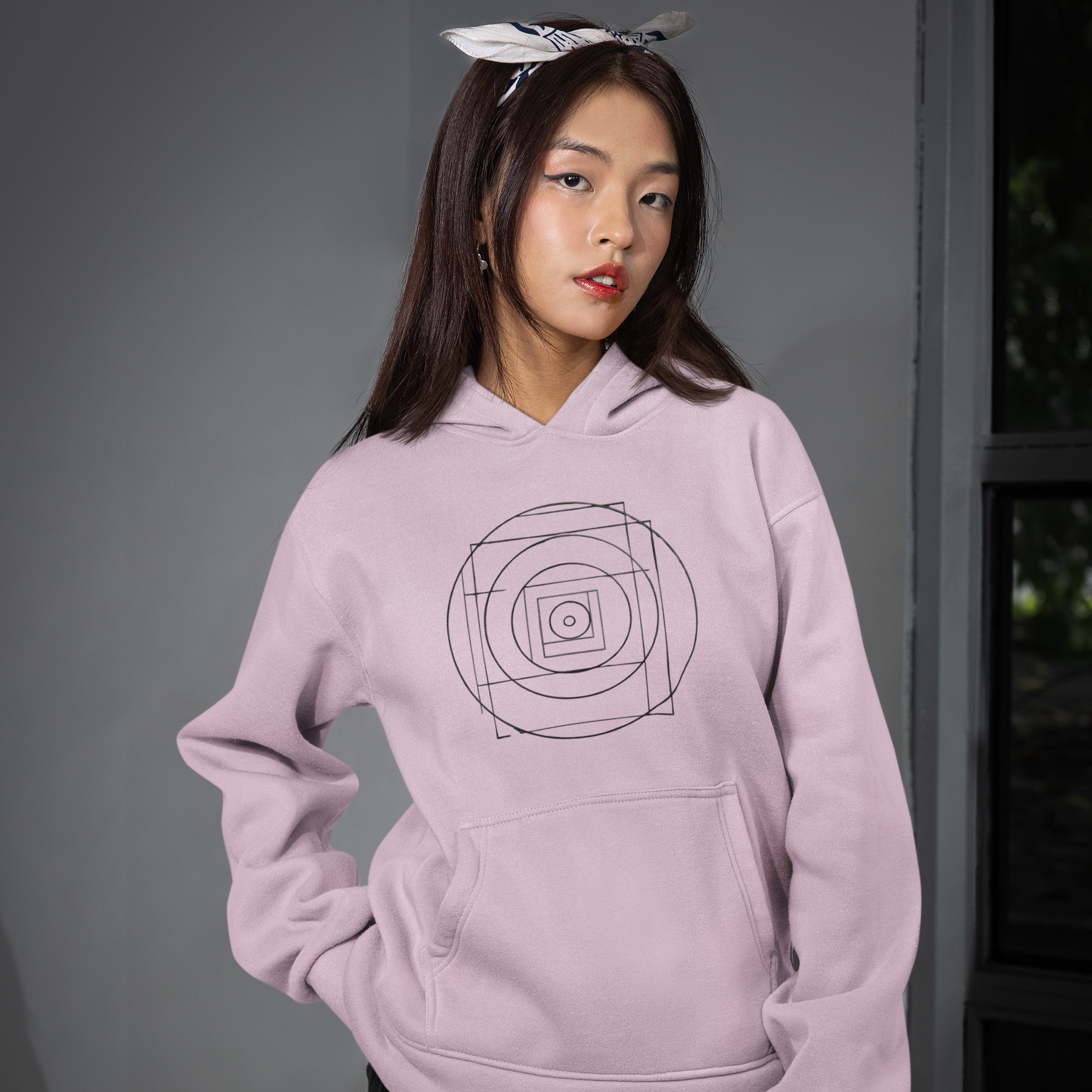 Fibonacci Principle Unisex Cotton Hoodie