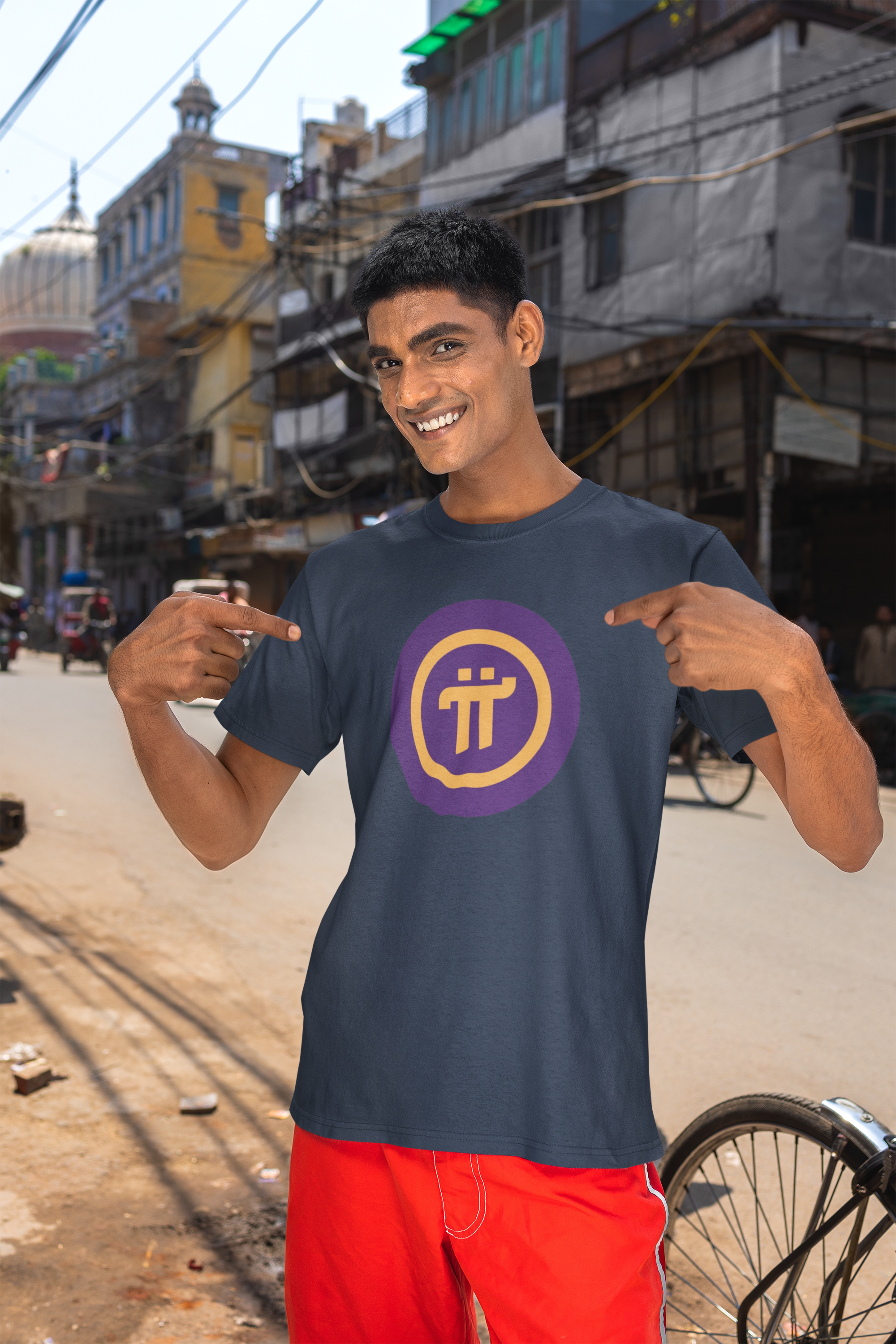 Pi Network Crypto Token Cotton T-Shirt
