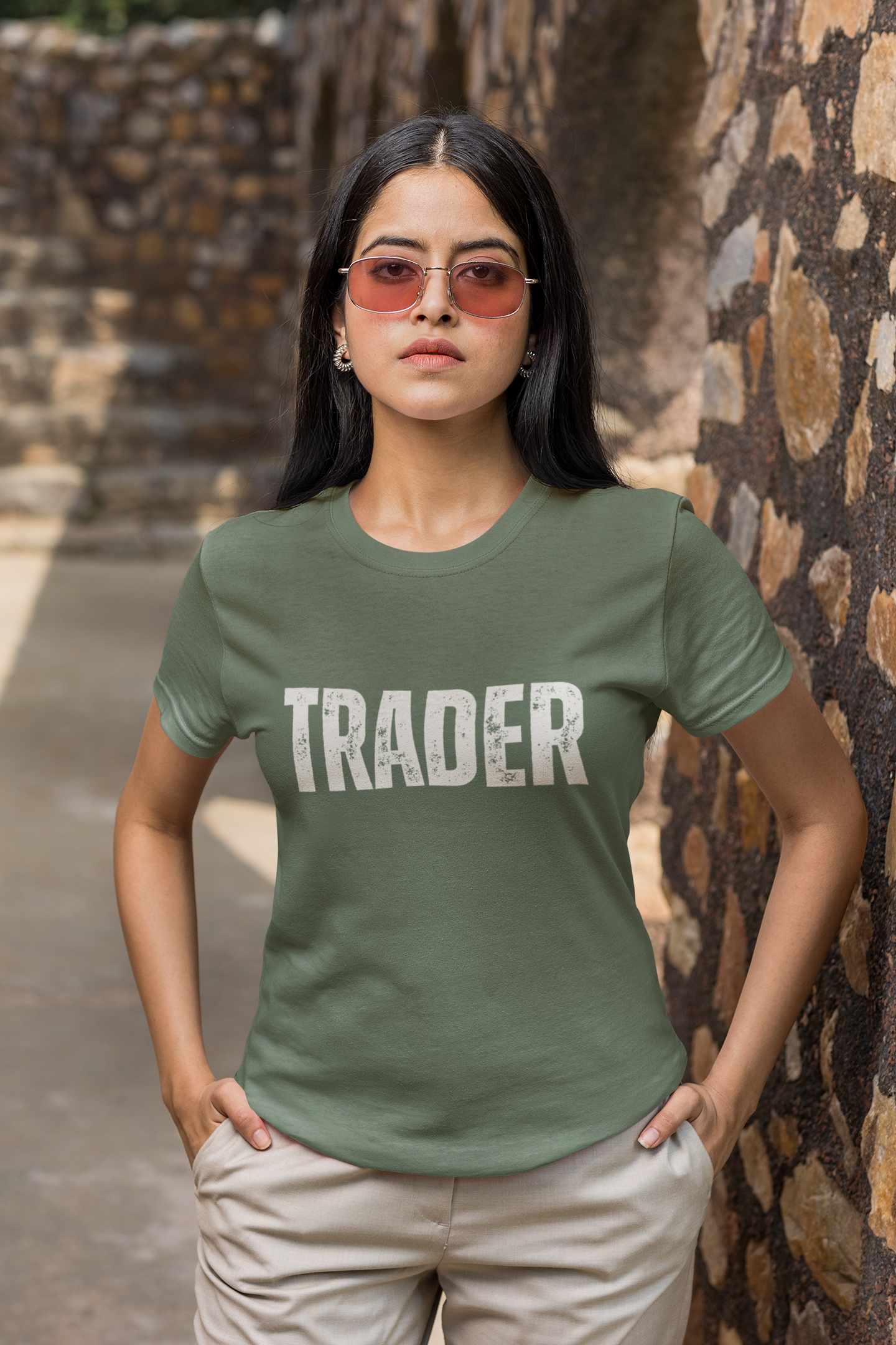 TRADER Crypto & Forex Trading Unisex Cotton T-Shirt