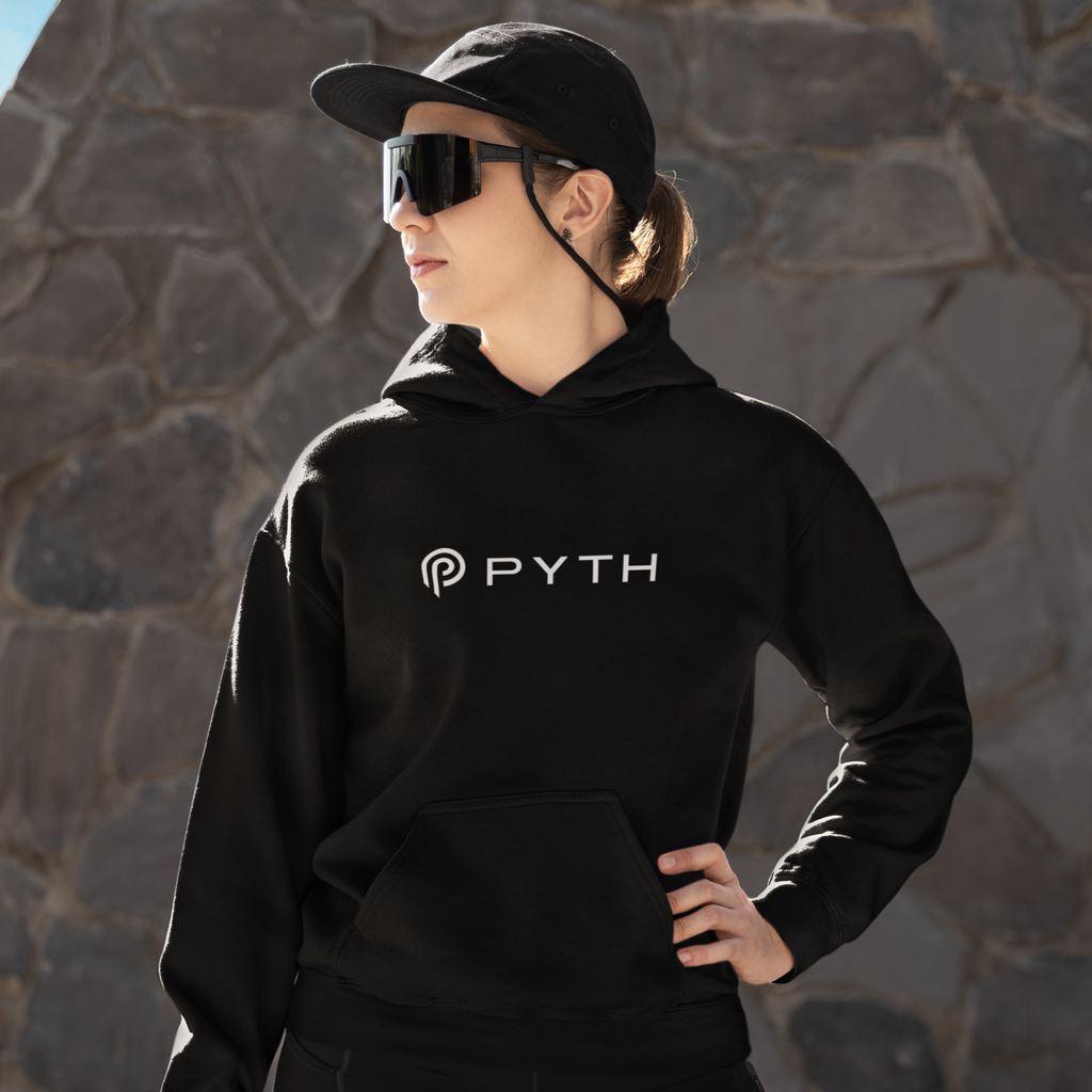 Pyth Network (PYTH) Crypto Token Unisex Cotton Hoodie