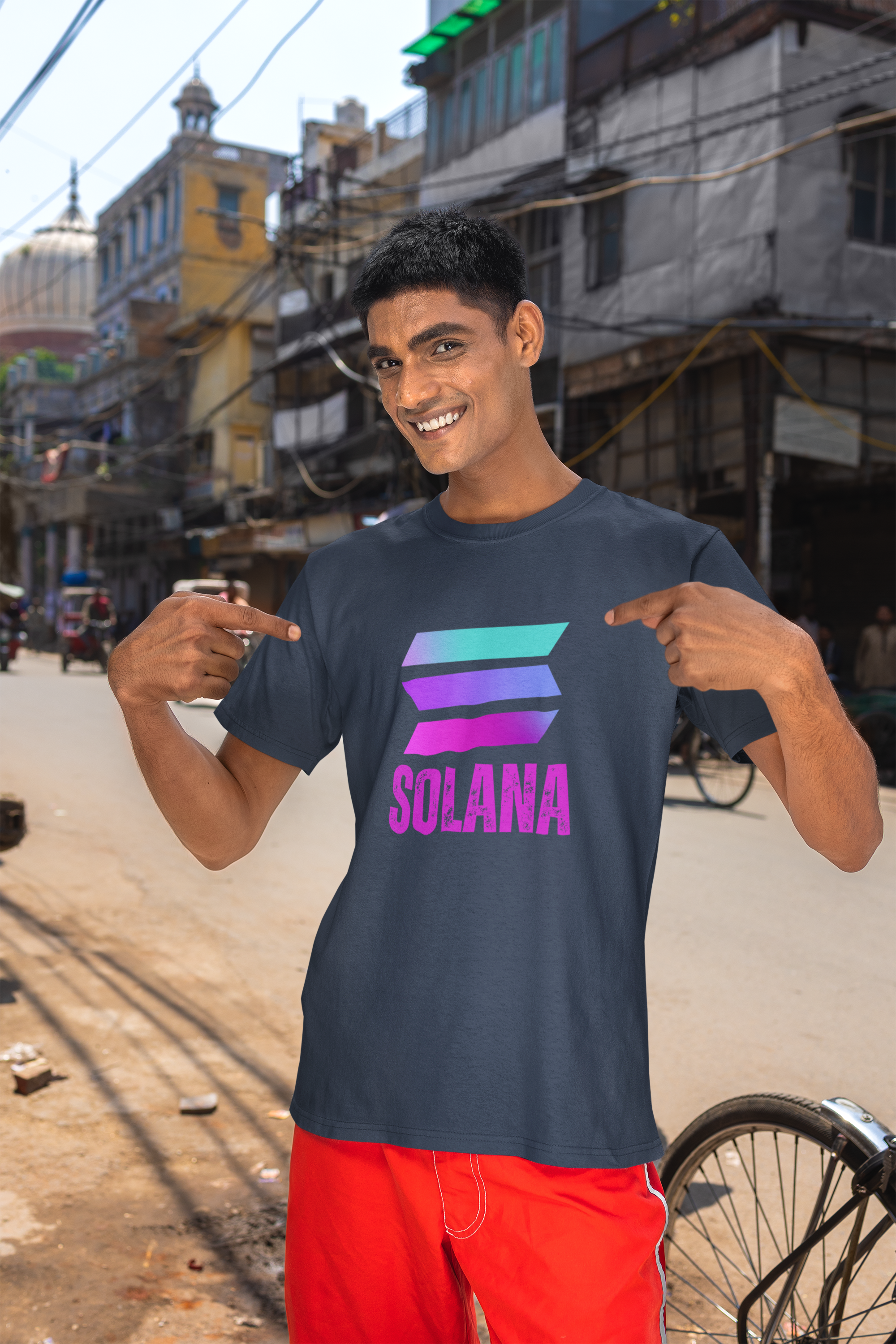 SOL Solana Token Unisex Cotton T-Shirt