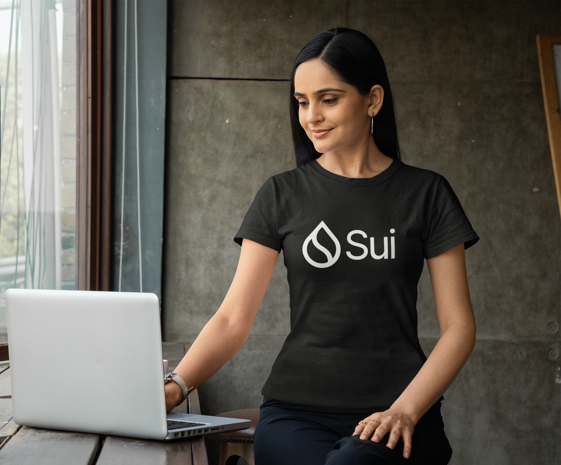 SUI Crypto Token Cotton T-Shirt