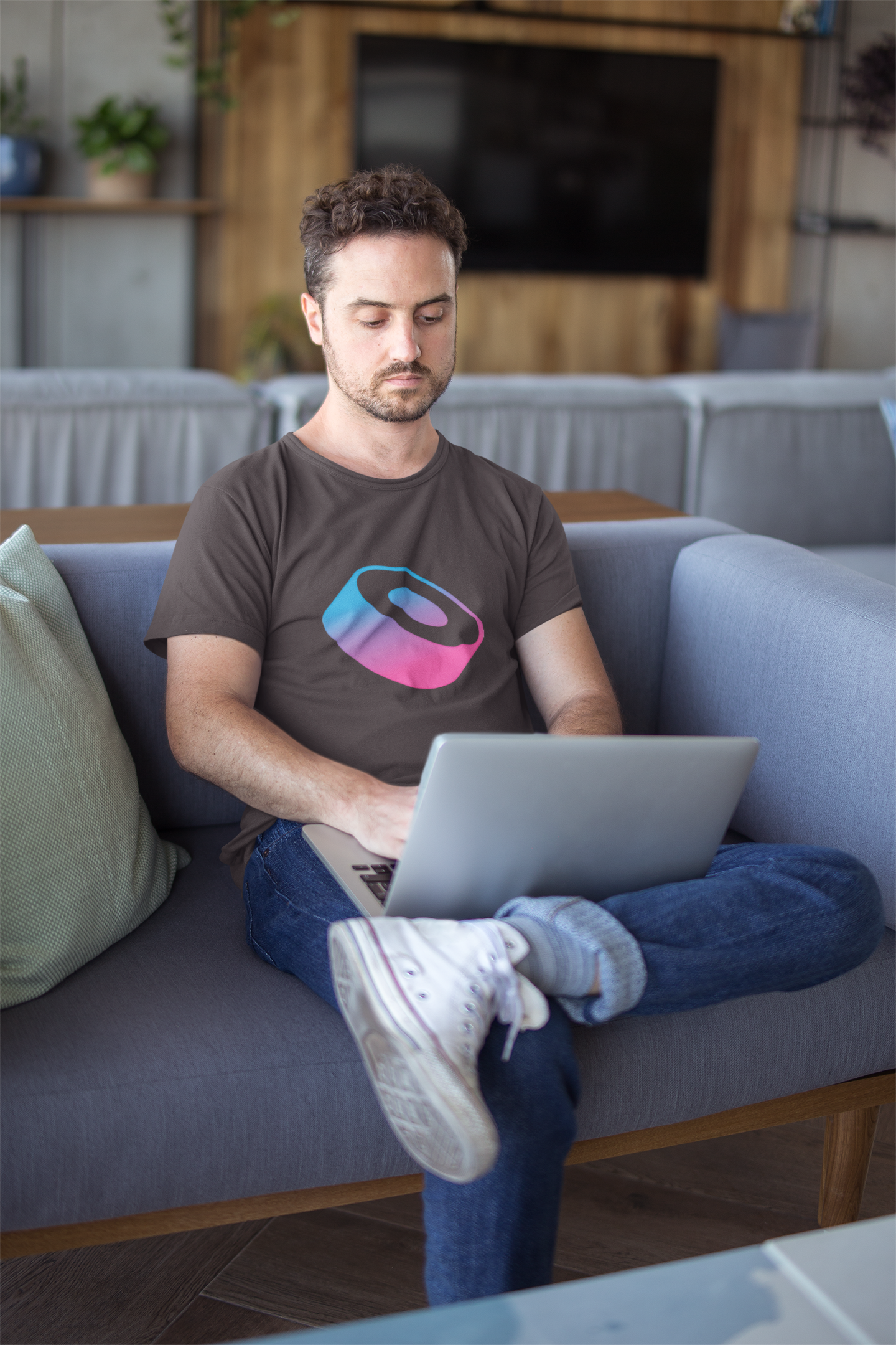 SUSHI SushiSwap Crypto Token Unisex Cotton T-Shirt