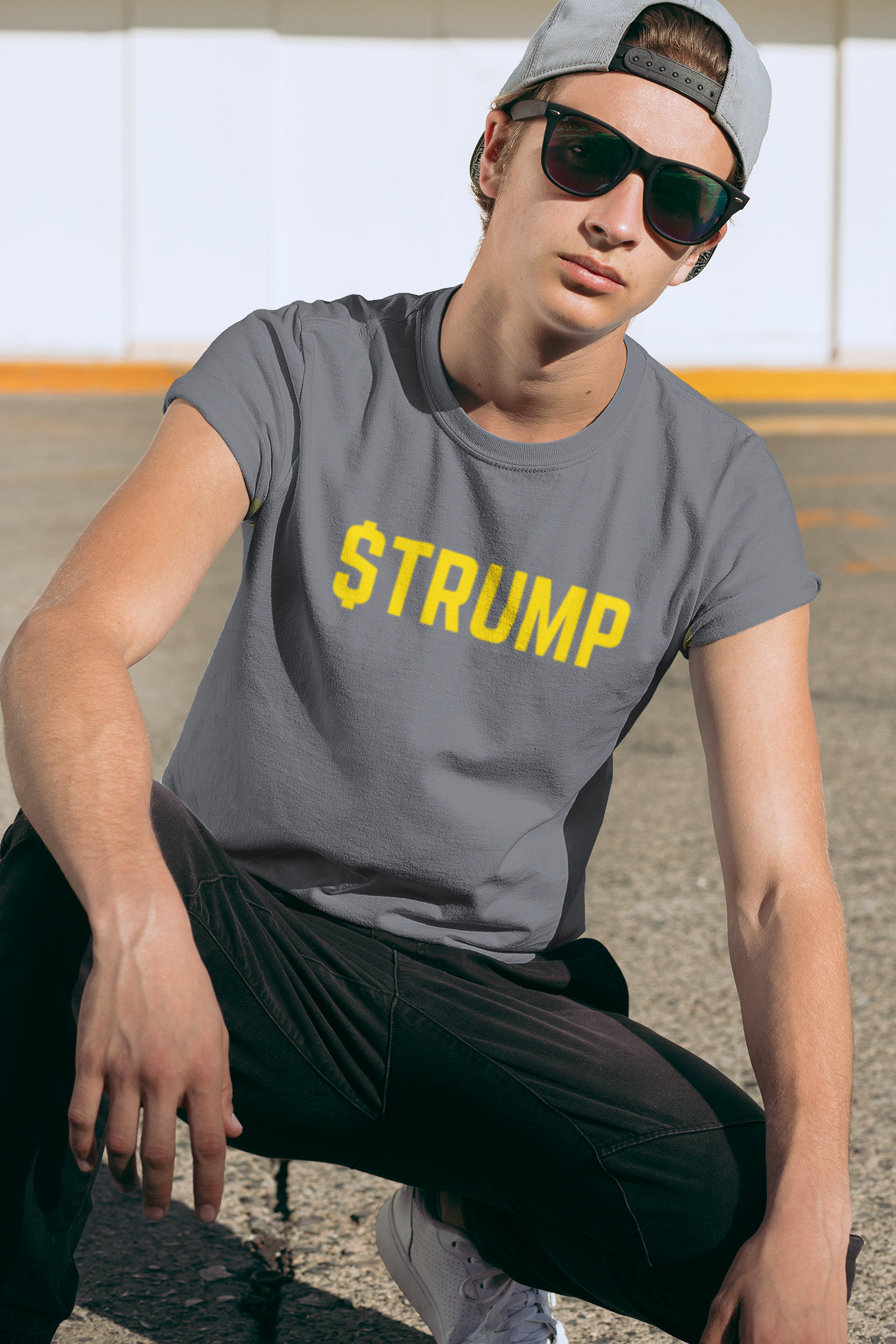 Donald Trump Crypto Coin Unisex Cotton T-Shirt