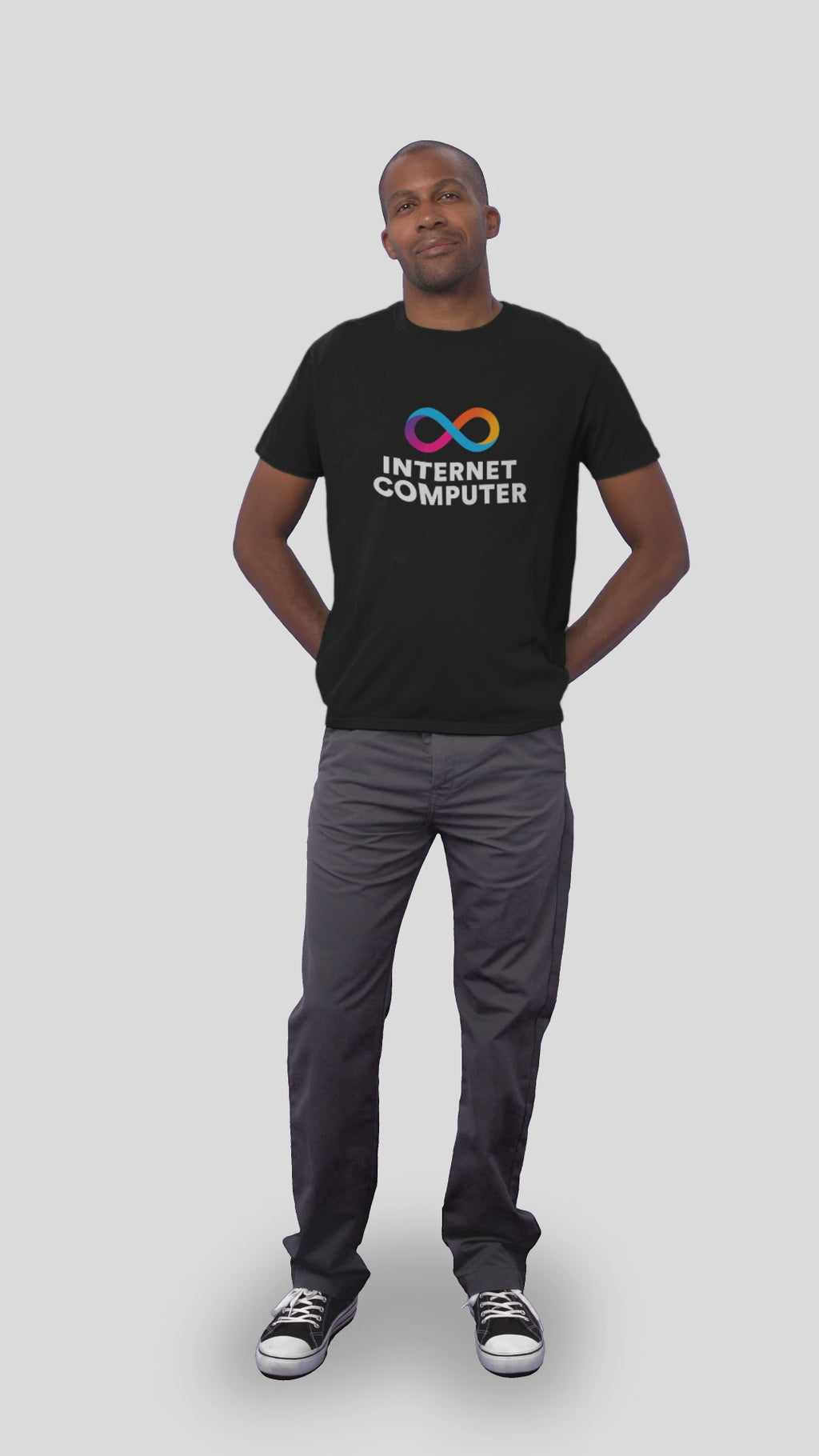 ICP Internet Computer Crypto Token Cotton T-Shirt