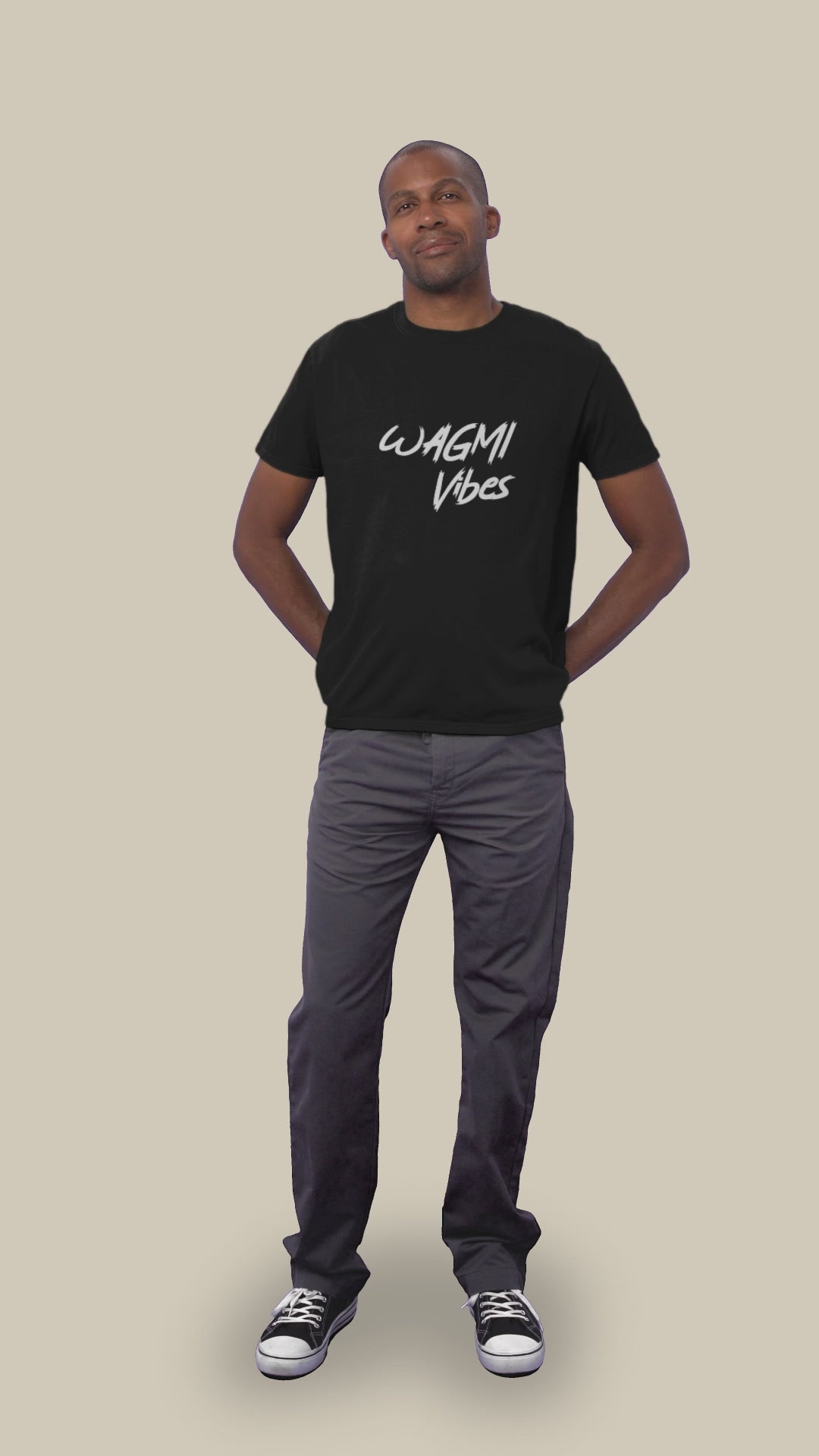 WAGMI Vibes Motivational Unisex Cotton T-Shirt