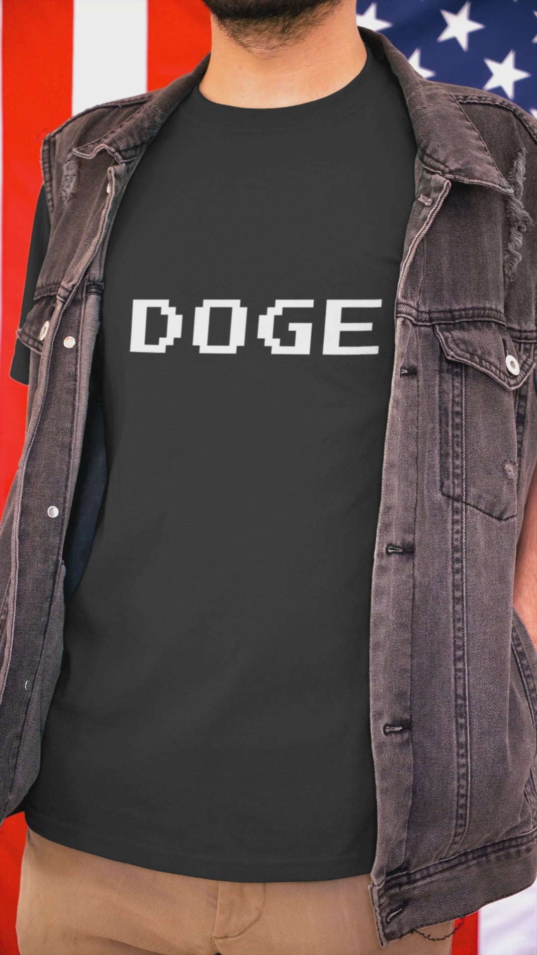 Elon Musk Doge Crypto Unisex Cotton T-Shirt