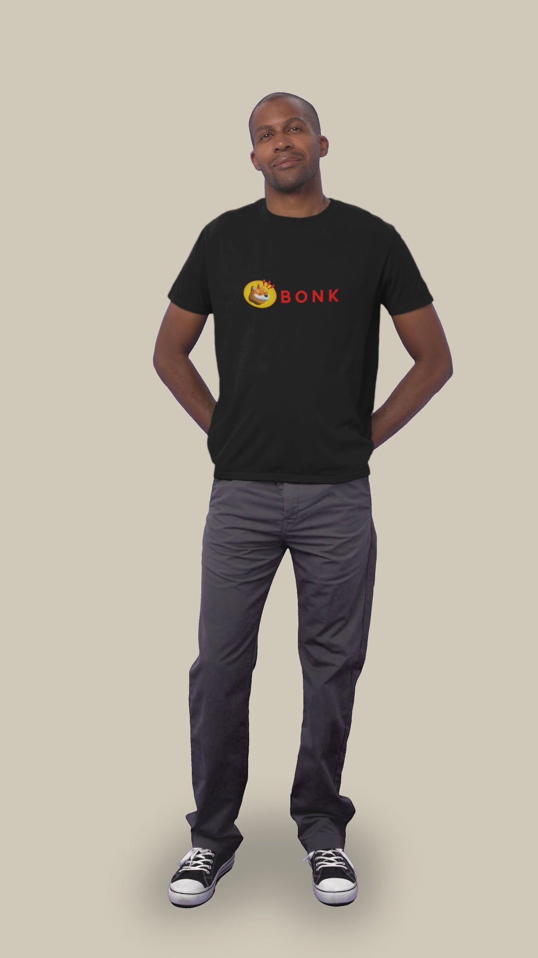 BONK Crypto Token Cotton T-Shirt