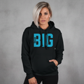 Dream Big Motivational Unisex Black Hoodie